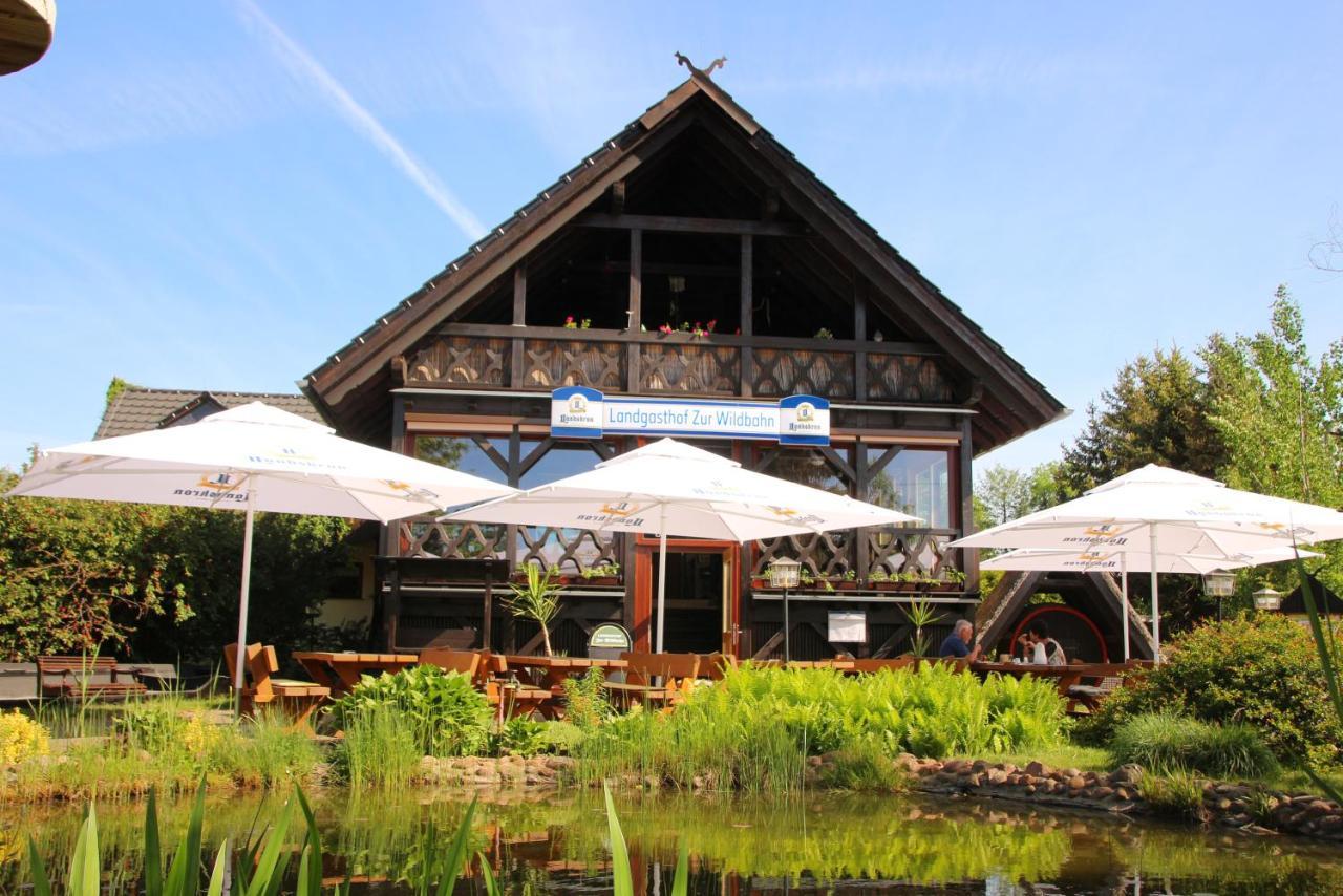 Landgasthof Zur Wildbahn Burg  Exterior foto